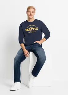 Sweater van biologisch katoen (set van 2), bonprix