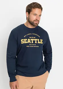 Sweater van biologisch katoen (set van 2), bonprix