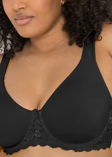 T-shirt-bh met gewatteerde bandjes, bonprix