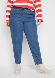 High waist mom jeans met comfortband, bonprix