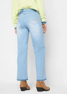 Wide leg jeans mid waist, cropped, John Baner JEANSWEAR