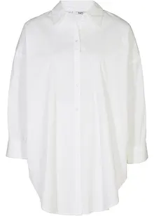 Oversized blouse van katoen, bonprix