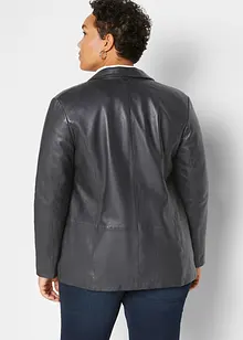 Leren blazer van lamsnappa, bonprix