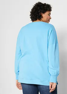 Oversized longsleeve met ballonmouwen, bonprix