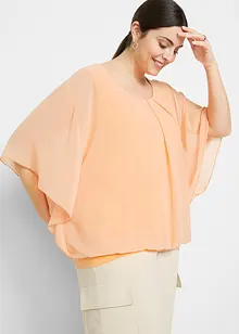 Chiffon tuniek met top, bonprix