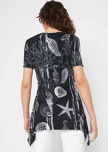 Longshirt van een zachte viscosemix, bonprix