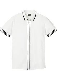 Piqué poloshirt met ritssluiting, bonprix