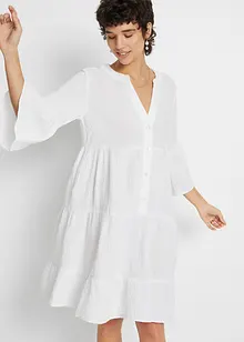 Tuniekjurk van mousseline, bonprix
