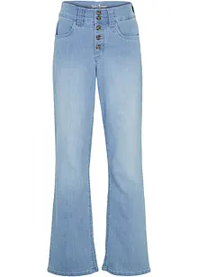 High waist stretch jeans, straight, bonprix