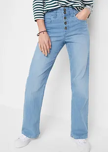 High waist stretch jeans, straight, bonprix