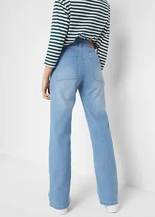 High waist stretch jeans, straight, bonprix