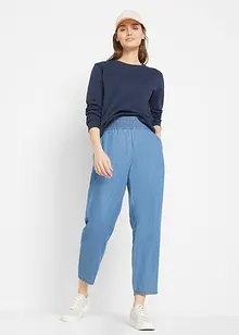 High waist mom jeans van biologisch katoen, bonprix