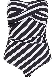 Corrigerend bandeau badpak, medium corrigerend, bonprix