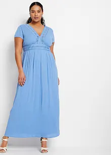 Maxi zomerjurk met kant, bonprix