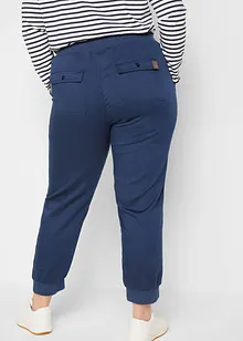 Twill broek met comfortband, bonprix