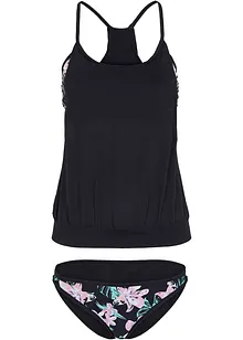 Oversized tankini in layer look (2-dlg. set), bonprix