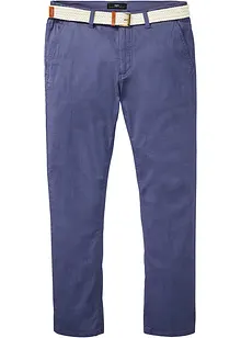Regular fit stretch chino met rem, straight, bonprix