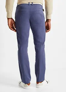 Regular fit stretch chino met rem, straight, bonprix