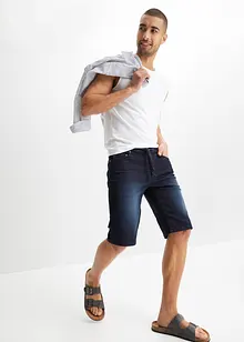 Sweat jeans bermuda met comfort fit, regular fit, bonprix
