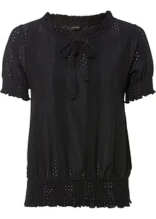 Shirt met broderie anglaise, BODYFLIRT