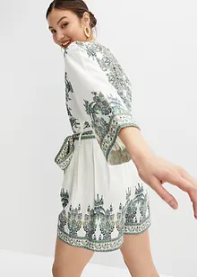 Playsuit met linnen, bonprix