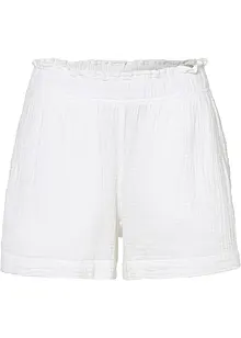 Mousseline short van katoen, bonprix