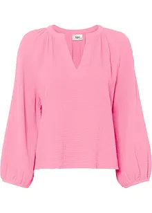 Mousseline blouse van katoen, bonprix