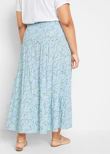 Maxi rok met volants, bonprix