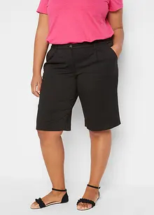 Wijde twill short, bonprix