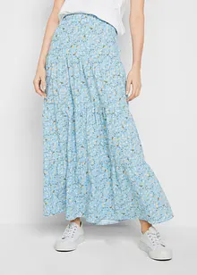 Maxi rok met volants, bonprix