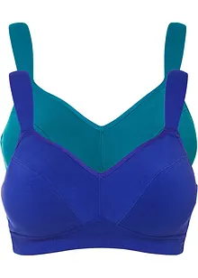 Bh zonder beugels met biologisch katoen (set van 2), bonprix