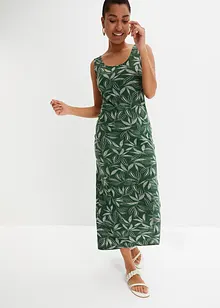 Maxi jurk met split en viscose, bonprix