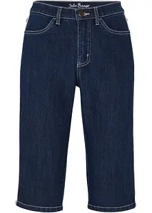 Slim fit high waist jeans bermuda, bonprix