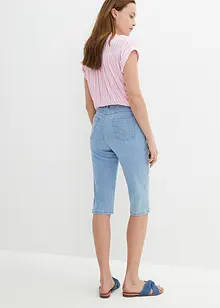 Slim fit high waist jeans bermuda, bonprix