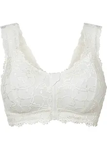 Bralette zonder beugels met sluiting voorop, bonprix