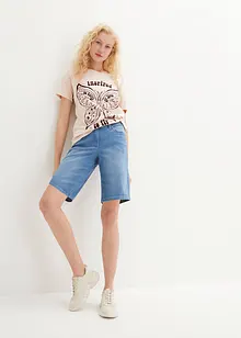 Boyfriend stretch jeans bermuda, mid waist, bpc bonprix collection