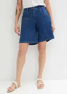 Wide leg jeans bermuda met high waist, bpc bonprix collection