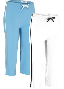 Sport capri, skinny (set van 2), bonprix