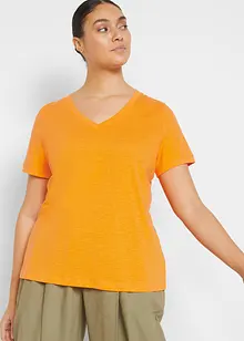 T-shirt met V-hals, bonprix