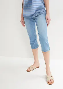 Slim capri jeans, mid waist, bonprix