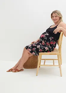 Zwangerschapsjurk/voedingsjurk van viscose, bonprix