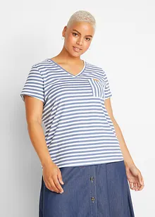 T-shirt, gestreept, bonprix