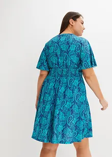 Gedessineerde jersey jurk, bonprix