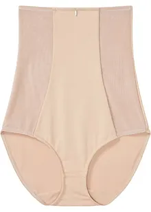 Corrigerende high waist slip met biologisch katoen, medium corrigerend, bonprix