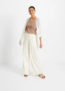 Lang ajour vest, bonprix