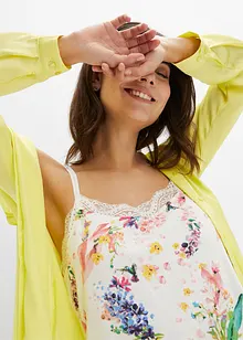 Shortama met spaghettibandjes (2-dlg. set), bonprix