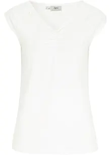 Top met V-hals, bonprix