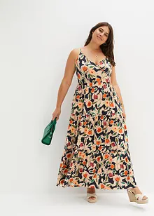 Gedessineerde maxi jurk, bonprix