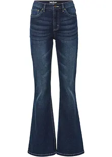 Flared jeans met high waist, bonprix