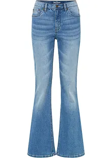 Flared jeans met high waist, bonprix